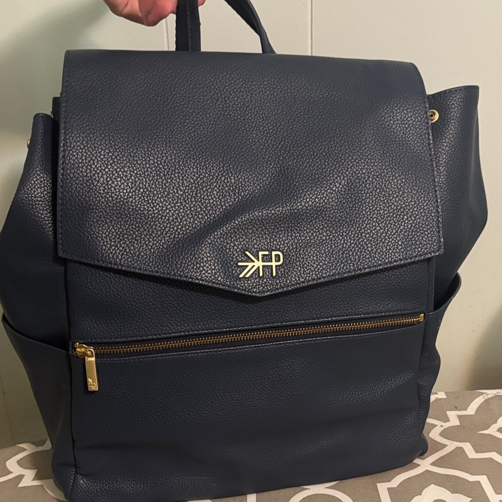 Freshly Picked Navy Blue Kids Backpack